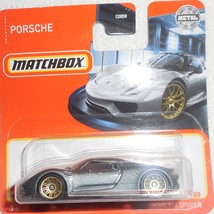  Matchbox 2021 &quot;Porsche 918 Spyder&quot; #31/100 Mint On Card - £2.39 GBP