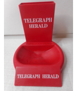 Telegraph Herald Newspaper Dubuque Ia Take a Penny Countertop Coin Dish ... - £12.39 GBP