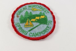 Vintage 1970 Great Northwest Spring Camporee Boy Scouts America BSA Camp Patch - £9.14 GBP