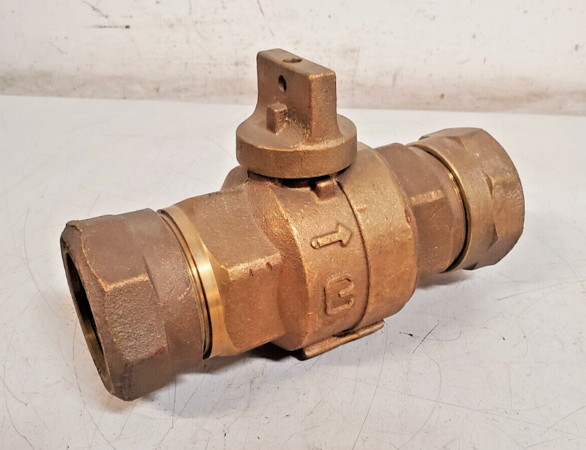 Primary image for Cambridge Waterworks Brass Meter Valve 2"