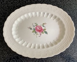 Spode’s Jewel Copeland Oval 15&quot; x 12” Serving Platter Billingsley Rose England - £27.61 GBP