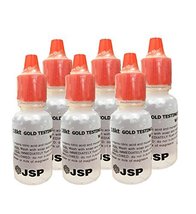 8 Bottles - 18k Test Testing Acid Gold Tester - £25.84 GBP