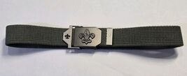 Boy Scouts America BSA Adjustable Green Web Belt with Buckle Size 28&quot; - $27.54 CAD