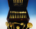 Repousse by Kirk Sterling Silver Flatware Set For 6 Service 32 pcs Verme... - £1,748.10 GBP