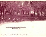 Stonewall Jackson Headquarters Winchester Virginia VA UNP Unused UDB Pos... - £5.41 GBP