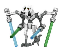 General Grievous (White Armor) Star Wars Custom Minifigures Bricks Set K... - $18.99