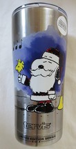 Tervis Peanuts Santa Snoopy&amp;Woodstock 20-oz Stainless Steel Tumbler w/Sl... - £26.33 GBP