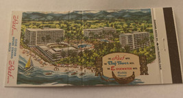 Vintage Matchbook Cover Matchcover Reef / Reef Tower Edgewater Hotel Waikiki HI - £3.17 GBP
