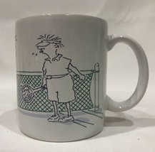 Mug “Speak Softly But Carry $150 Racket” Tennis Hallmark Humor Cup - £14.70 GBP