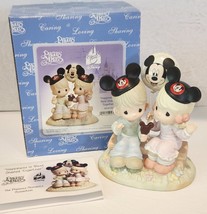 Walt Disney Precious Moments Happiness Is Best Shared Together 4004156 Retired - £98.32 GBP