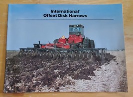 International Harvester Offset Disk Harrows Sales Brochure Pamphlet Specs - £14.48 GBP