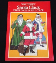 1983 Vintage Santa Claus Christmas Paper Doll Book By Tom Tierney Uncut - £18.48 GBP