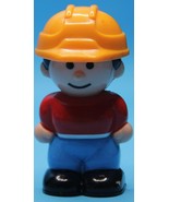 Fisher Price Little People Construction Worker With Orange Hat - £2.99 GBP