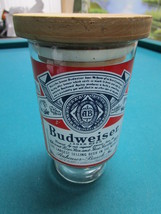 Budweiser peanuts glass container for your bar [a5-2*] - £43.89 GBP