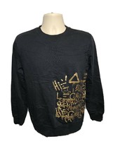 Alec Monopoly Richie Rich Saturday Morning TV Adult Black XS Sweatshirt - £21.12 GBP