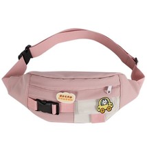Waist Bags For Women 2020 New Canvas Leisure Solid Color Fanny Pack For Girls Cu - £32.87 GBP