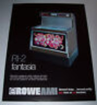 Rowe Ami Fantasia RI-2 Original Nos Jukebox Flyer Promo Advertising Sheet 1977 - $26.33