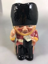 Staffordshire Shorter &amp; Son Chelsea Guardsman Large Toby Jug Mug 6 3/4&quot; ... - $27.93