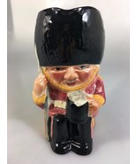 Staffordshire Shorter &amp; Son Chelsea Guardsman Large Toby Jug Mug 6 3/4&quot; ... - £21.13 GBP