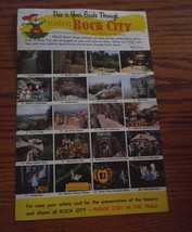 024 VTG Large Rock City Chattanooga Postcard 11x7 Huge Unused Tennessee Map - £7.16 GBP