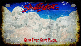 South Dakota State Rusty Novelty Mini Metal License Plate Tag - $14.95