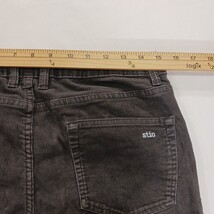 Stio Corduroy Pants Womens 8 (30×30) Black Cotton Stretch 5 Pocket Style 1275F19 image 9
