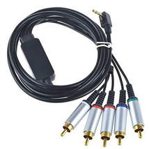 PSP Slim 2000 / 3000 COMPONENT AV Cable - Gold Plated HD TV wires NEW in... - $10.54