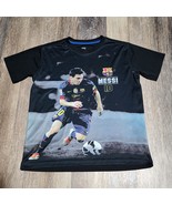 VTG FCB Barcelona Soccer Futbol Messi Shirt Jersey Youth XL - €8,51 EUR