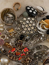 1 Pound Lb Bag Jewelry Vintage Rhinestones Crystals Modern Lot Craft Junk Mix - £23.76 GBP