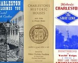 1950&#39;s Lot of Charleston South Carolina Brochures Gardens Tours Coast - $14.85