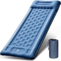 This 5-Inch-Thick, Inflatable Air Mat With A Built-In Foot Pump Is Perfect For - £31.64 GBP