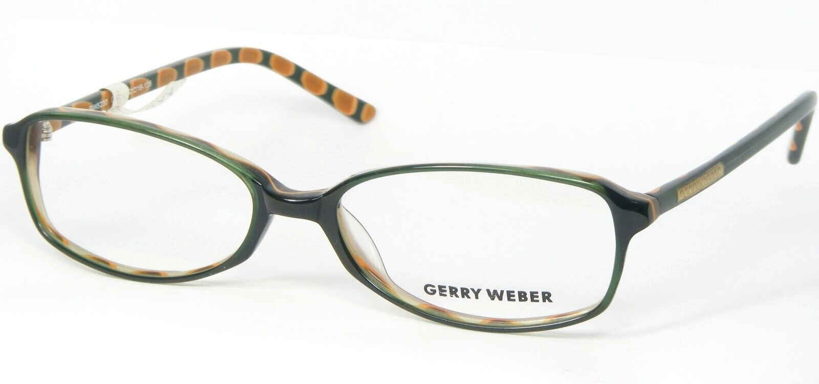 GERRY WEBER GW5230 1 Verde / Marrón Ocre Gafas Montura 52-16-135mm - $49.49