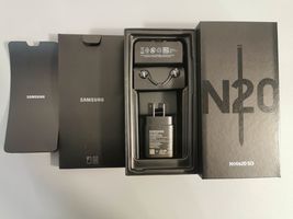 Samsung Galaxy Note 20 Ultra 5G Factory Unlocked Black SM-N986U1 Storage 128GB - £327.66 GBP