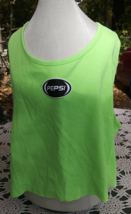 Forever 21 Pepsi 3x Tank Bright Green Women&#39;s Shirt-Brand New-SHIPS N 24 HOURS - £9.82 GBP