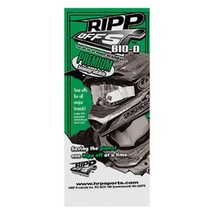 Ripp Offs Bio-degra. Tear Offs Universal Works/Voltage Hole Shot Scott G... - $11.99