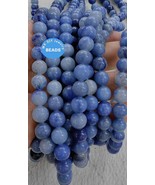 Natural Blue  Sodalite Round Beads 8mm 15.5&quot; Strand Loose beads Healing ... - $8.90