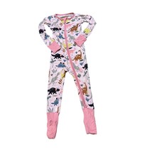 Little Sleepies Jurassic Jungle Zippy Pink Size 18-24 months - $23.76