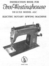 Free-Westinghouse DeLuxe ALC Manual Electric Instruction Enlarged Hard Copy - $12.99