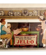 Jell-O Advertisement Lithograph 1923 Gelatin Dessert Art Polly Kettle LG... - $34.99