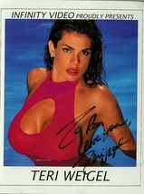 TERI WEIGEL  8 X 10 COLOR PHOTO SIGNED VERY RARE - €21,67 EUR