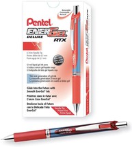 Pentel Energel Deluxe Rtx Retractable Liquid Gel Pen, Medium Line, Needl... - £25.88 GBP