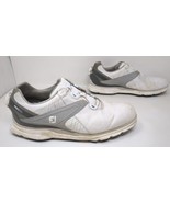 FootJoy Pro SL Golf Shoes BOA White Grey 53817 Mens Size 9 M - £31.15 GBP