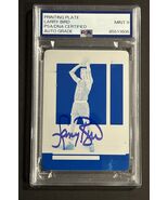 Larry Bird Auto PSA DNA Certified On 1/1 Cyan Printing Plate Panini- One... - $395.99