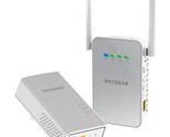 Powerline Adapter + Wireless Access Point Kit, 1000 Mbps Wall-Plug, 1 Gi... - £94.75 GBP