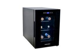 Hamilton Beach 6 Bottle Wine Fridge for Red, White, Sparkling - £213.00 GBP