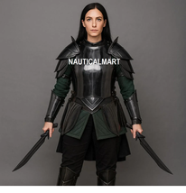 Medieval Knight Gothic LARP Cosplay Armor Durable, authentic design for ... - $329.00