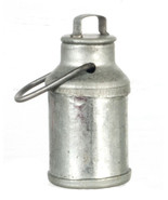 Dollhouse Miniature - Tin Milk Can with Lid - 1:12 Scale - $16.39 CAD
