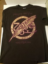 Vintage 1995  Robert Plant Jimmy Page ZOSO World Tour T-Shirt Black XL Single St - £42.24 GBP