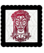 Skull 25b-Cinco de Mayo-Jewelry Tag-Clipart-Gift Tag-Holiday-Digital Cli... - $2.00