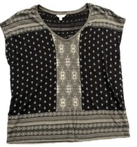 Lucky Brand Women&#39;s BOHO Style T Shirt Size M - £12.67 GBP